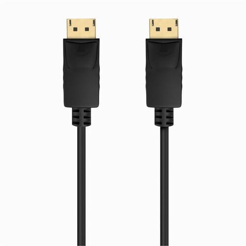 CABLE DISPLAYPORT V1.2 CCS 4K60HZ DP/M-DP/M BLACK 2.0M