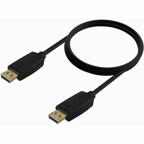 CABLE DISPLAYPORT V1.2 CCS 4K60HZ DP/M-DP/M BLACK 1.0M