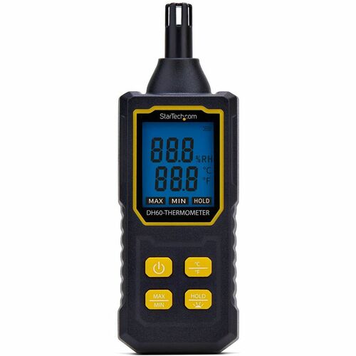 StarTech.com Handheld Digital Temperature/Humidity Meter, Hygrometer W/Large LCD, Thermometer For Server Rooms/Offices, Ac