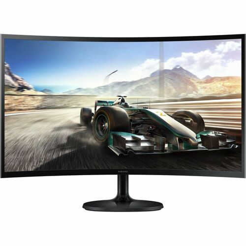 Monitor LED Samsung Essential S3 S27D360GAL 27"" (68.6cm) Class Full HD Pantalla curva - 16:9 - Negro - 27"" (68.6cm) View