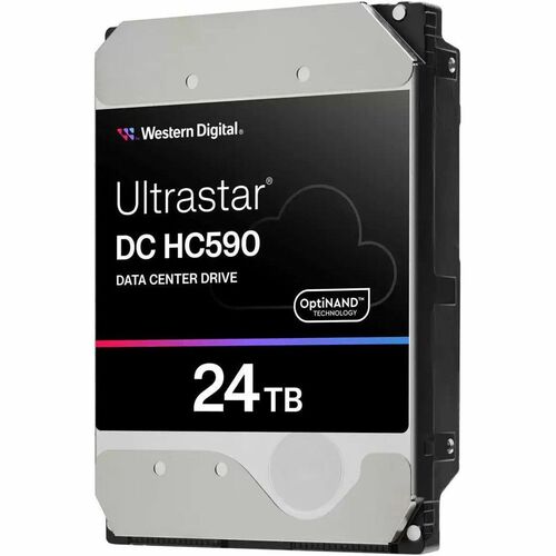 Western Digital Ultrastar DC HC500 WUH722624ALE6L4 24 TB Hard Drive - 3.5" Internal - SATA (SATA/600) - Conventional Magne