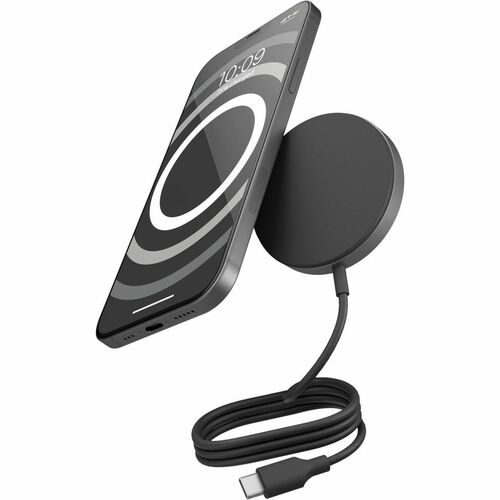 Chargeur à Induction OtterBox - Noir - Pour Appareil compatible Qi2, iPhone, Smartphone, AirPod - Connecteur d'entrée: USB