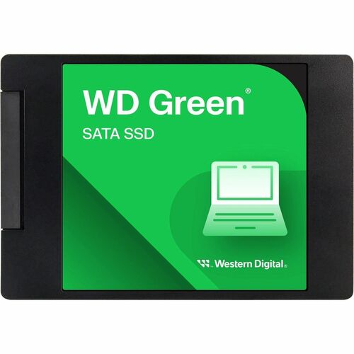 SSD WD Green WDS480G3G0A - 2.5" Interne - 480 Go - SATA (SATA/600) - Ordinateur de bureau, Notebook Appareil compatible - 