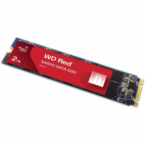 Unità stato solido WD Red SA500 WDS200T1R0B - M.2 2280 Interno - 2 TB - SATA (SATA/600) - NAS Dispositivo supportato - 130
