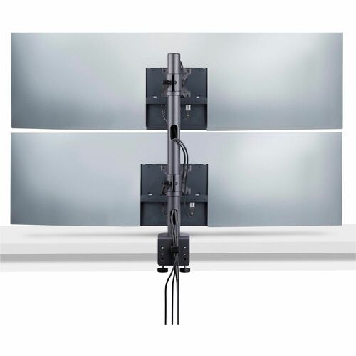 StarTech.com Tischhalterung für Monitor, Gekrümmte Bildschirmanzeige - Schwarz - Querformat/Hochformat - TAA-konform - Höh