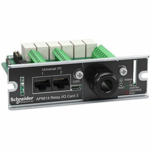 Schneider Electric UPS Management Adapter - 2 x Network (RJ-45) Port(s) - USB