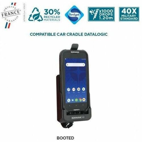 MOBILIS Protech Rugged Case for Datalogic Handheld Computer - Black - Drop Resistant, Shock Absorbing, Shock Resistant, Ba