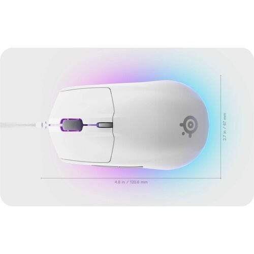 RIVAL 3 WIRED GEN 2 - WHITE GAMING MOUSE