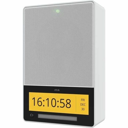 AXIS C1710 IP Display Speaker - Wall Mountable for Speaker, Collaboration Display, Healthcare, Public Address System, Indo