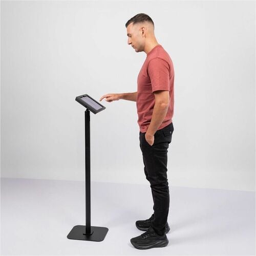 Compulocks iPad 10th-11th (A16) Gen, Swell Enclosure Swift Floor Stand - Black - iPad 10th-11th (A16) Gen, Swell Enclosure