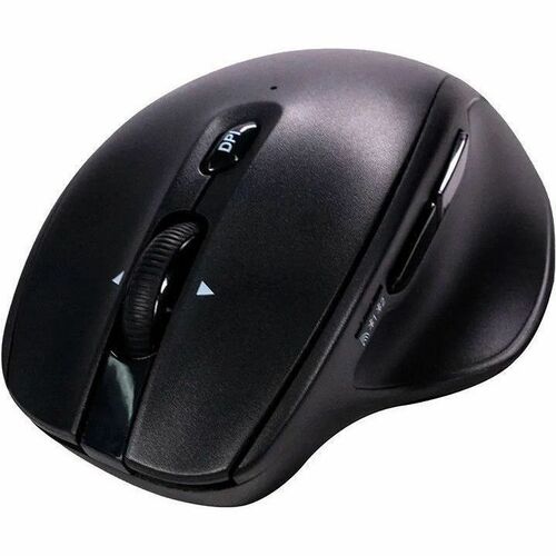 Mouse Naceb - Radiofrecuencia - USB - 5 Botón(es) - Negro - Inalámbrico - 2.40GHz - 1600 dpi - Rueda de desplazamiento - 1