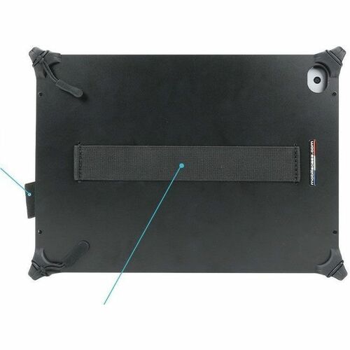 MOBILIS Resist Pack Rugged Carrying Case for 27.7 cm (10.9") Apple iPad (10th Generation) Tablet, Stylus - Black - Drop Re
