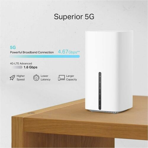 TP-Link Archer NX210 Wi-Fi 6 IEEE 802.11 a/b/g/n/ac/ax 1 SIM Cellular Modem/Wireless Router - 5G - LTE 2100, LTE 850, LTE 