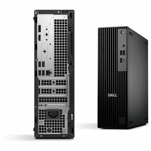 Dell Pro Slim QCS1250 Desktop Computer - Intel Core Ultra 7 265 - 16 GB - 512 GB PCI Express NVMe 4.0 SSD - Slim PC - Stan