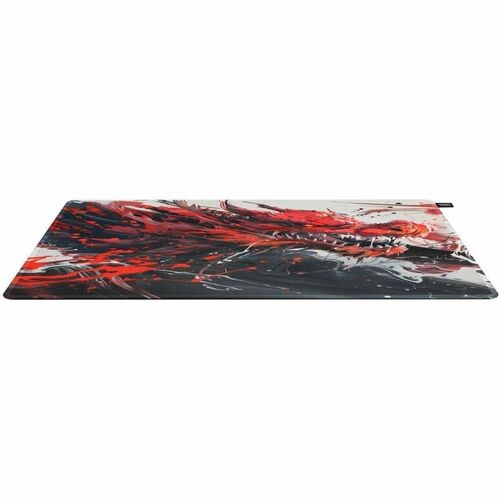 CHERRY XTRFY GP6 Large Gaming Mouse Pad - 400 mm x 460 mm x 4 mm Dimension - Black - Natural Rubber - Mouse