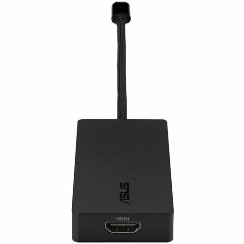 Asus DC110-4IN1-BLK USB 3.2 (Gen 2) Type C Docking Station for Notebook - Charging Capability - 100 W - Black - 1 Displays