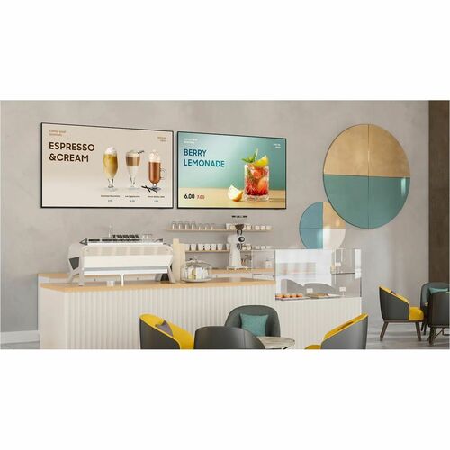 Samsung 65" UHD/4K, 16:9, BE65F-H, 300nits, HDR10+, DVB-T2/C/S2/Analog Tuner, Speakers 2x10W, 3xHDMI 2.0, Ethernet, WiFi 5