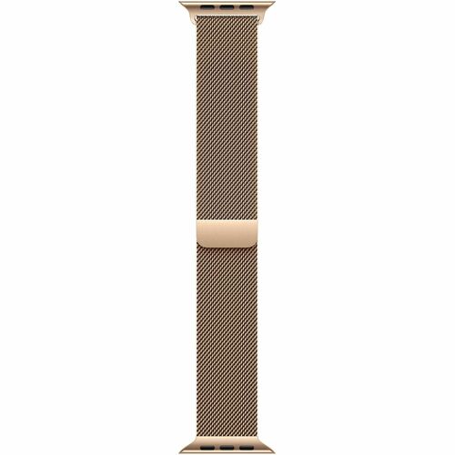 Apple Watch Series 11 Smartwatch - Golden Tasche, Farbe - Golden Band Color - Titan Gehäusematerial - Gummi Band Material 