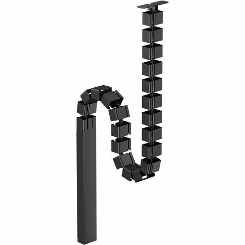 CABLE SPINE ORGANIZER FOR SIT/STAND DESK FRAMES SCREW MOUN