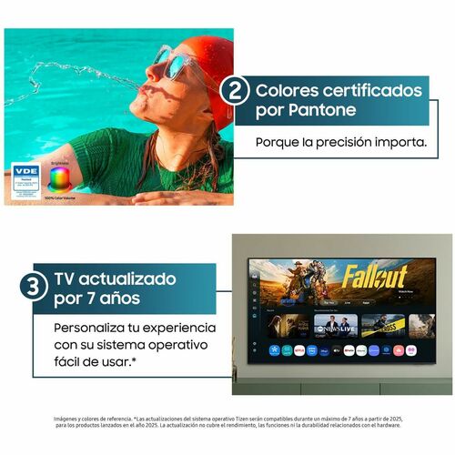 Vista 4 de Samsung QLED TV 43" Q4 AI Processor