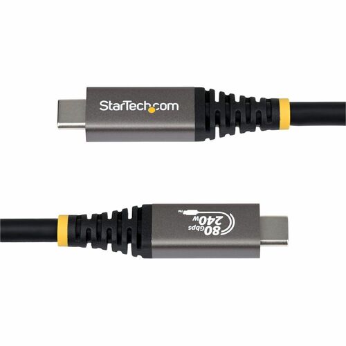 CABLE USB4 50CM - CABLE USB-C CERTIFICADO USB-IF - 80GBPS