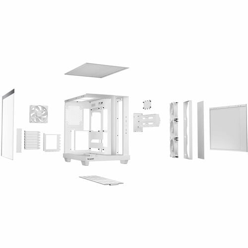 be quiet! Light Base 500 LX Light Base 500 LX White Gaming-Computergehäuse - ATX, Micro ATX, Mini ITX Motherboard Supporte