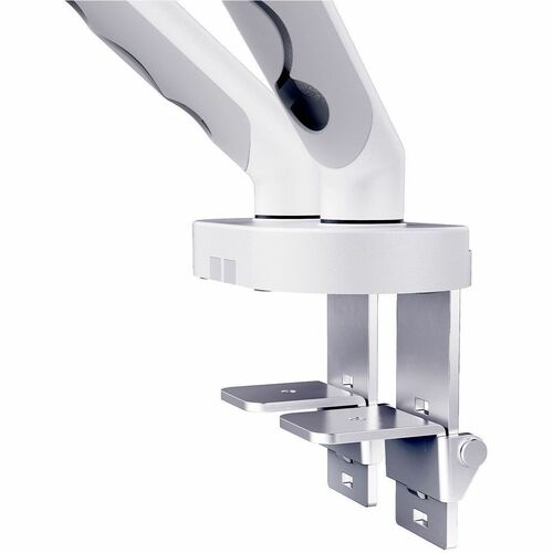 Digitus Tischhalterung für Monitor, Flachbildschirm, Gekrümmte Bildschirmanzeige - Weiß - Höhenverstellbar - 2 Unterstützt