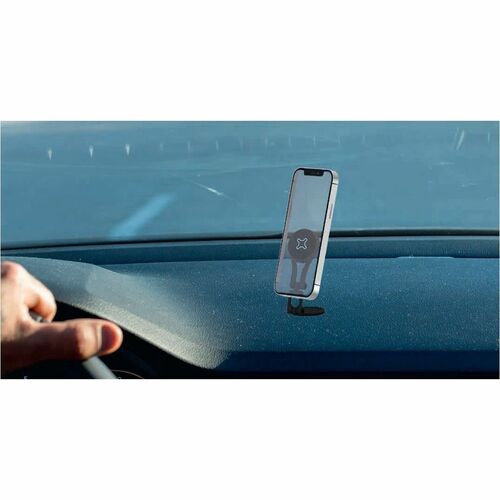 MOBILIS U.FIX Smartphone, Computer, Universal, Car, Office SmartPhone Holder - Horizontal/Vertical - Metal - 1 Unit - Blac