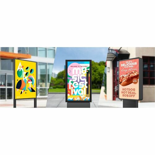 LG 55XF3P-B 1.40 m (55") LCD Open-frame Digital Signage Display - 24 Hours/7 Days Operation - In-plane Switching (IPS-M+) 