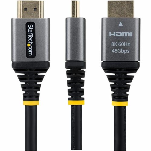 StarTech.com Cavo HDMI Ultra High Speed Certificato da 30 cm, HDMI 2.1, 8K 60Hz / 4K 120Hz, HDR10+, eARC, 48 Gbps - Cable 