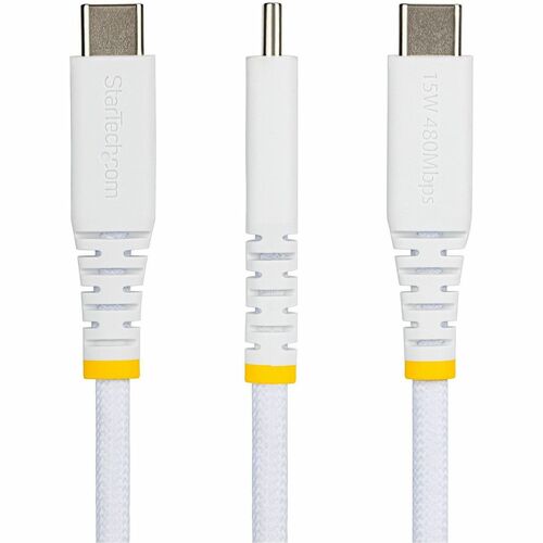 StarTech.com 3 m USB-C/USB-A Datentransferkabel - 1 - Cable for Workstation, Smartphone, Tablet, Wandakku, Stromspeicher, 