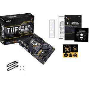 TUF Z390-PLUS GAMING Desktop Motherboard - Intel Z390 Chipset - Socket H4 LGA-1151 - Intel Optane Memory Ready - ATX - 64 