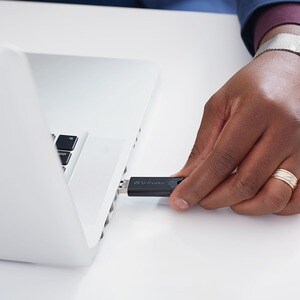 64GB PinStripe USB 3.2 Gen 1 Flash Drive - 5pk - Assorted - 64 GB - 5 Pk - Assorted