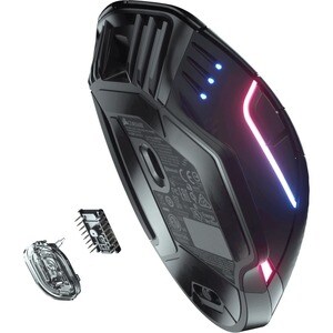Corsair DARK CORE RGB Gaming Mouse - Optical - Cable/Wireless - Bluetooth - Black - 1 - USB 2.0 Type A - 18000 dpi - Scrol