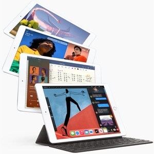 Apple iPad . Bildschirmdiagonale: 25,9 cm (10.2 Zoll), Bildschirmauflösung: 2160 x 1620 Pixel. Interne Speicherkapazität: 