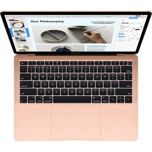 Apple MacBook Air MGND3B/A 33.8 cm (13.3") Notebook - WQXGA - Apple - 8 GB - 256 GB SSD - Gold - Apple Chip - 2560 x 1600 