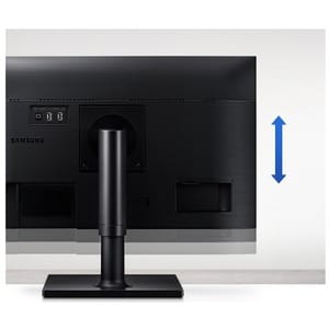 Samsung F24T450FQE 24" Class Full HD LCD Monitor - 16:9 - Black - 24" Viewable - In-plane Switching (IPS) Technology - LED