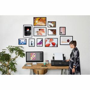 Canon PIXMA PRO-200 Desktop Wired/Wireless Inkjet Printer - Color - 4800 x 2400 dpi Print - Ethernet - Wireless LAN - Wire