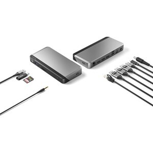 Universal Dock Triple Display Screen 4K docking station with 100W power delivery PD  DP Alt Mode USB-C and USB-A devices