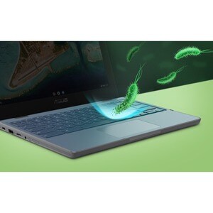 Chromebook - Asus Chromebook CR1 CR1100CKA-GJ0040 Durci - Écran 29,5 cm (11,6") - HD - Intel Celeron N4500 - 4 Go - 32 Go 