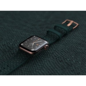 Njord byELEMENTS Salmon Leather Watch Strap - Apple Watch 44/45mm - Jörð. Type de produit: Collier, Type de dispositif com