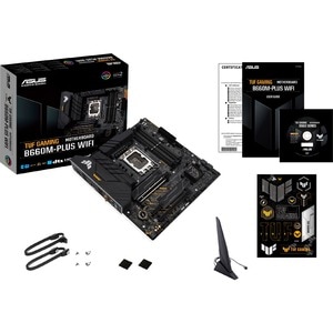 TUF GAMING B660M-PLUS WIFI Gaming Desktop Motherboard - Intel B660 Chipset - Socket LGA-1700 - Intel Optane Memory Ready -