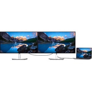 Dell UltraSharp U3223QE 32" Class 4K LCD Monitor - 16:9 - Platinum Silver, Black - 31.5" Viewable - In-plane Switching (IP