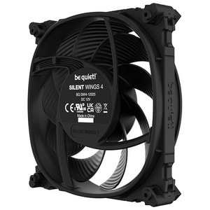 Ventilateur be quiet! Silent Wings 4 - Radiateur, Boîtier - 120 mm Maximum Fan Diameter - 1 x Fan(s) - 130,31m³/h Maximum 