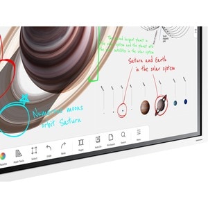 Samsung H55WMBWBGC 55" 4K UHD LCD Collaboration Display - 3.50 GB - Infrared (IrDA) - Touchscreen - 16:9 Aspect Ratio - 38