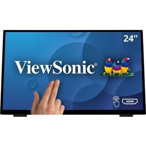 ViewSonic TD2465 24.0" Class LCD Touchscreen Monitor - 16:9 - 7 ms - 60.5 cm (23.8") Viewable - Projected Capacitive - 10 