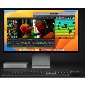 Apple Mac mini MMFK3TH/A Desktop Computer - Apple M2 Octa-core (8 Core) - 8 GB RAM - 512 GB SSD - Mini PC - Silver - Apple