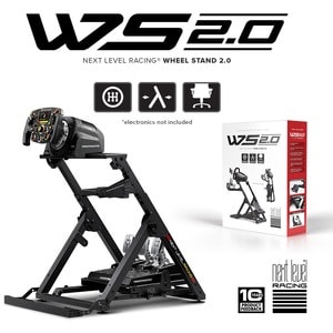 Next Level Racing Wheel Stand 2.0 Höhenverstellbar Racing-Lenkradständer - 150 kg TragfähigkeitDisplay Type Supported: - 7