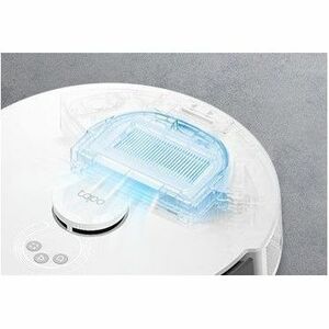 Tapo RV30 Plus Robot Vacuum/Mop - 1.06 gal (4000 mL) - Bagged - 10.14 fl oz (300 mL) Water Tank Capacity - Brush - Carpet 