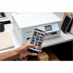 Imprimante Jet d'Encre Multifonction Canon PIXMA TS7650i Sans fil - Couleur - Blanc - Copieur/Imprimante/Scanner - Résolut